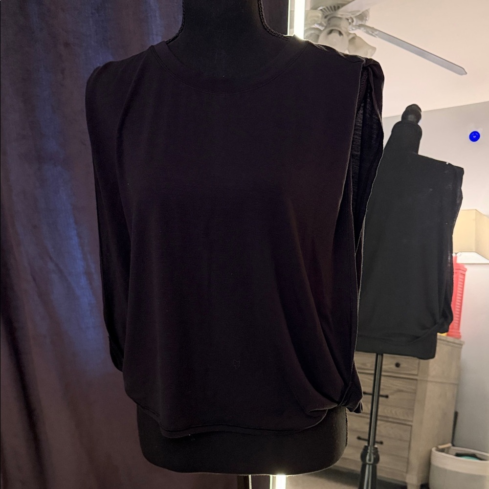 Athleta Black Muscle Tee